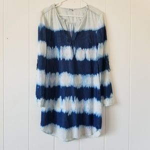 Splendid Indigo Tie Dye Dress